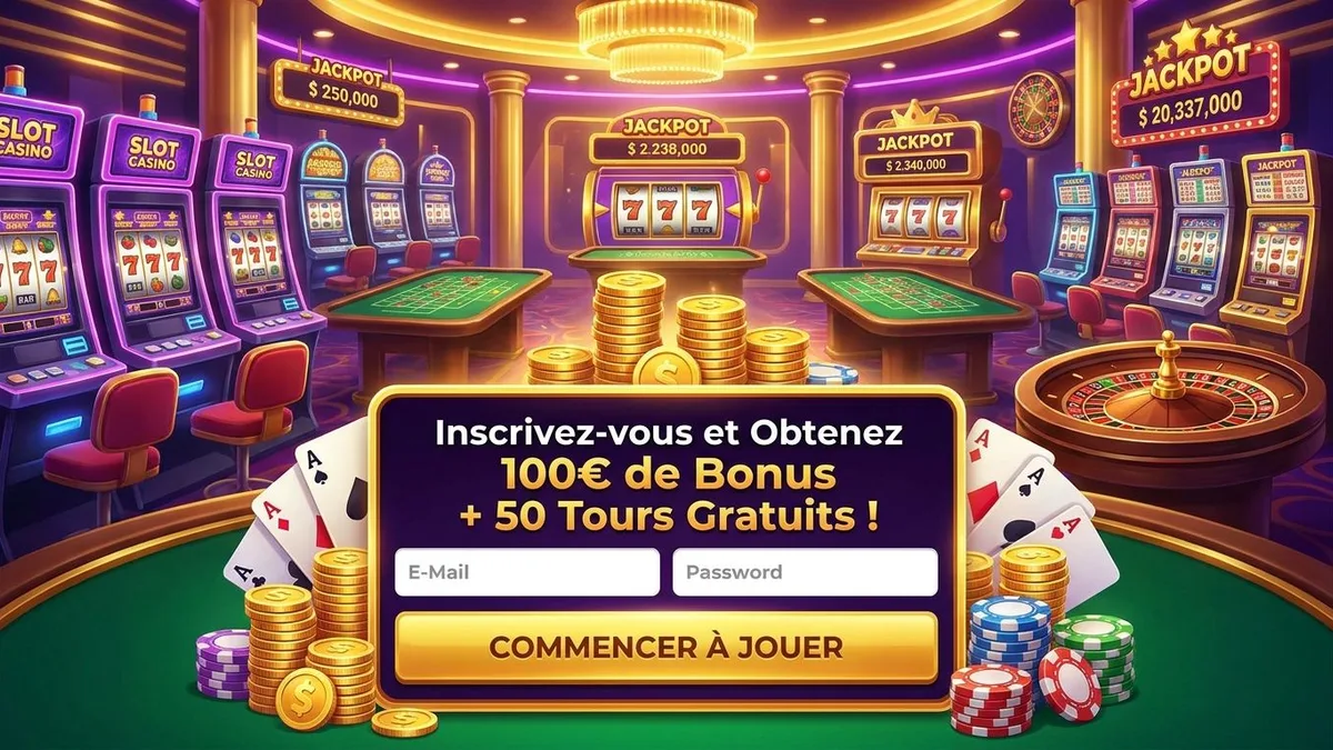 Inscription avec bonus